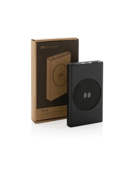 Powerbank wireless 5W da 5000 mAh in alluminio RCS Terra